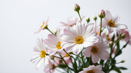 A bunch of beautiful flowers