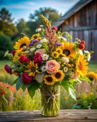 Autumn Farm Bouquet