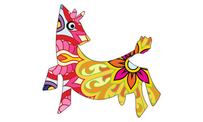 Cute horse cartoon characters vector illustration. For kids coloring book.vector cute horse cartoon style.Beautiful horse posing isolated on white background.