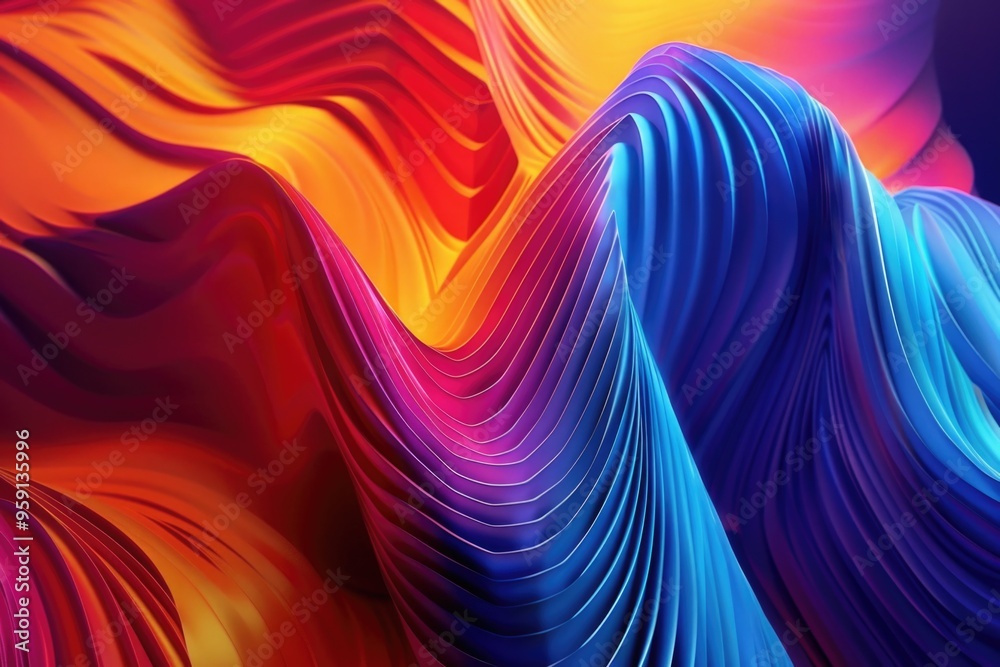 Aufkleber a close-up view of a colorful background