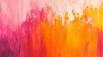 Fototapeta premium Vibrant Abstract Painting
