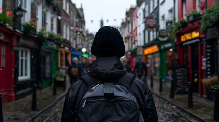Obraz premium Dublin 2023 Street Photography Travel