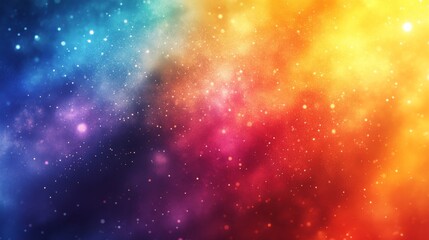Fototapeta premium Colorful Cosmic Background