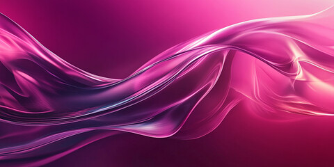 A sleek magenta tones background with bold gradients and smooth, fluid shapes. The design creates a contemporary, high-impact look with vibrant color contrasts.