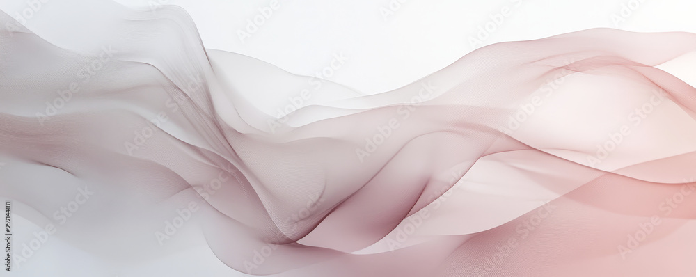Canvas Prints a refined abstract background with soft textures in light gray and blush pink. the design has a soph