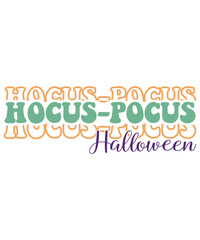 Hocus Pocus Spooky Retro Groovy Vintage, Halloween spooky teacher ghost shirt, groovy teacher shirt, Halloween Pumpkin Shirt, Boos Women Ghost Cute, ghoulish theme party, Retro, Shirt Print Template
