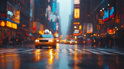Obraz premium Times Square at Night