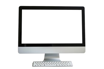 Fototapeta premium A person working on a computer with keyboard and mouse