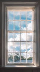 white windowpane during daytime