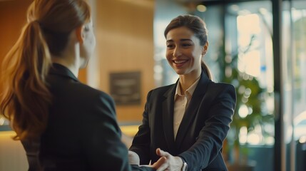 Boardroom Introduction-Photograph a female business