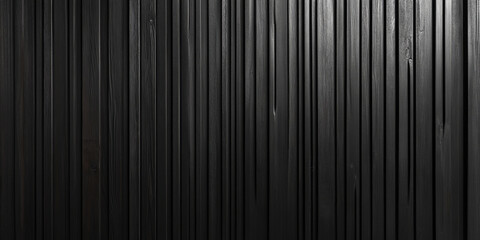 Obraz premium Elegant wooden backdrop with dark, polished ebony wood. The planks have a deep, almost black color with a subtle sheen and fine grain, creating a sleek, modern atmosphere with a touch of luxury,