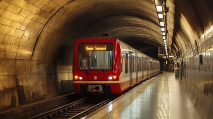 Prague Metro Subway Public Transport Network