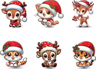 Christmas day icon art vector illustration