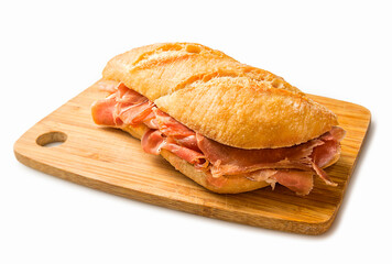 Bocadillo de jamón
