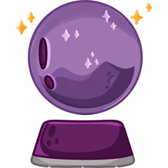 magic ball model cartoon