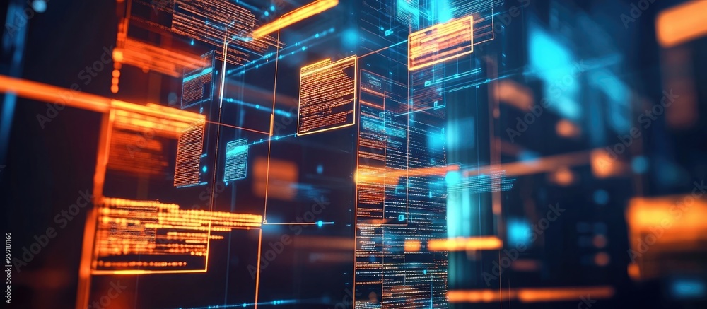 Poster analysis of ai driven document processing technology for effective business data planning and manage
