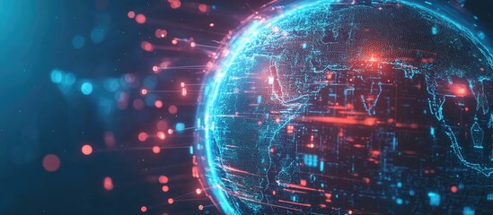 Robot application enhancing global connectivity through innovation and technology showcasing the impact of artificial intelligence and advancements in various fields