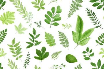 This unique design features a vibrant leaf pattern, perfect for naturethemed backgrounds, evoking a refreshing outdoor ambiance, ideal for nature and garden enthusiasts who love flora and greenery