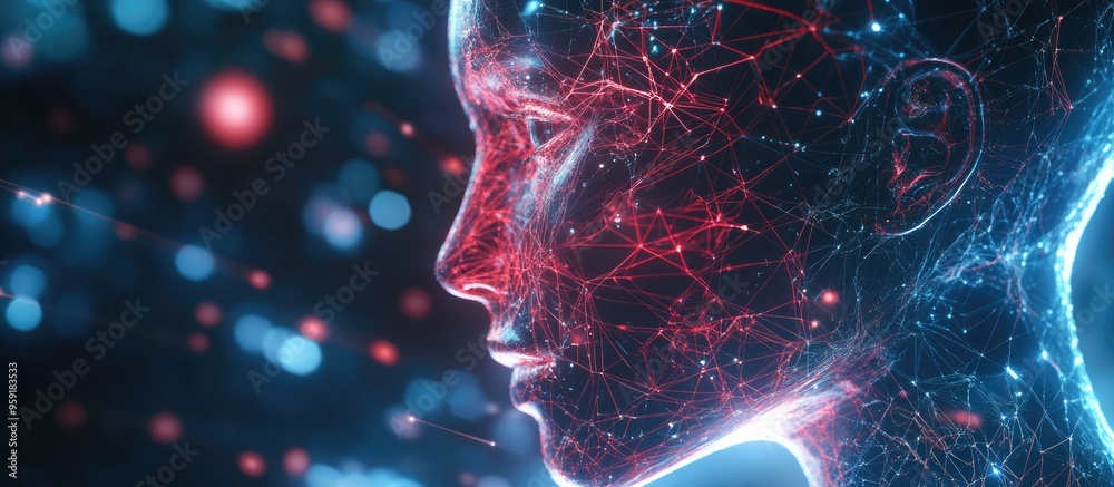 Poster artificial intelligence and evolving technologies in a mixed media format