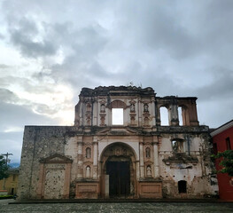 Obraz premium Eglise en ruine à Antigua Guatemala
