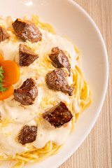 pasta and cheese
