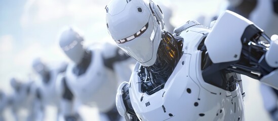 Integration of robotics and AI in chatbots showcases the evolution of technology enhancing its capabilities as a pivotal resource in the digital era