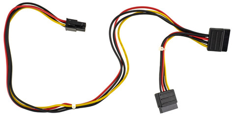 power supply wire from the power supply unit to the computer board