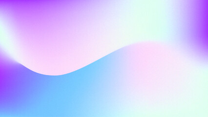 Abstract gradient background with grainy texture and waves