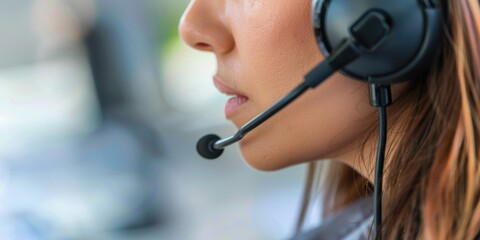 Female mentor training staff in customer service and telemarketing within an office setting, providing support and guidance for online inquiries