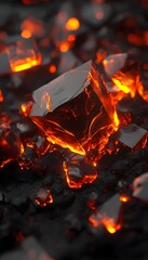 Fire Stones Background