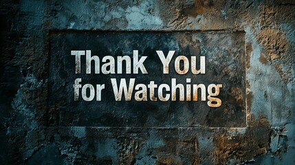 A Grungy Thank You Message That Leaves a Lasting Impression on Viewers with Its Unique Texture and Design