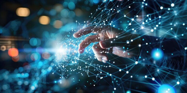 Digital transformation change management, internet of things (IoT), new technology bigdata and business process strategy, automate operation, customer service management, cloud computing globalization