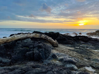 Rocky Beach Sunset 01