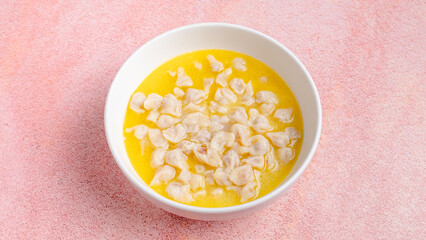 Dushbara soup bowl