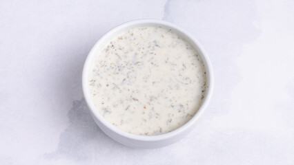 Dovga - Azerbaijani yogurt soup 	