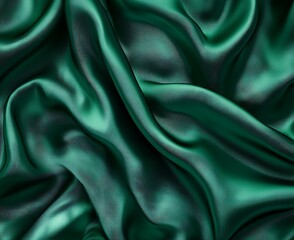 Fototapeta premium green silk background
