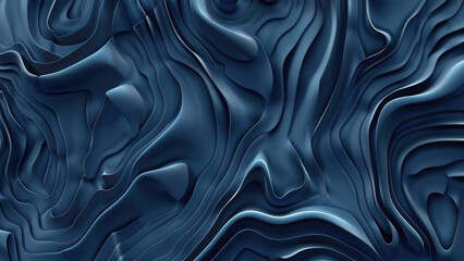 Obraz premium Abstract wavy texture in soft blue tones