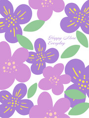 Seamless Floral Pattern with Pink Hibiscus Flowers for Spring Wallpaper