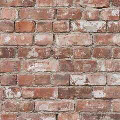 Obraz premium Old Weathered Red Brick Wall Texture Background