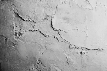 Obraz premium Grey textured concrete wall background, ai