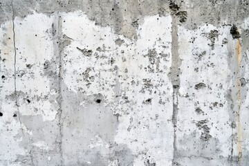 Obraz premium Grey textured concrete wall background, ai