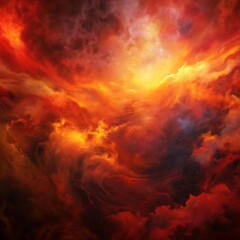 Abstract red orange texture background, dark tone, blurred glowing background