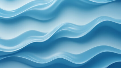 Beautiful wavy blue water Background