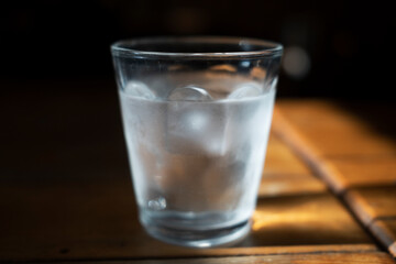 グラスの水