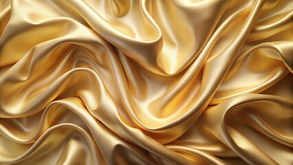 Obraz premium Luxurious light pale brown yellow silk satin background with a gradient dusty gold color, perfect for a premium and elegant feel