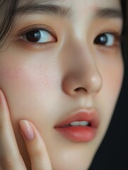 Naklejka premium Contemporary Korean Beauty Ad