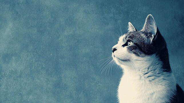 Cat theme PPT background image