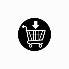 Download Icon Shopping Cart Vector for E-Commerce & Digital Products