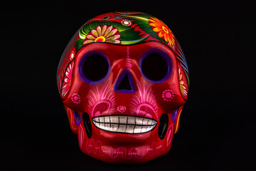 Calavera de cerámica