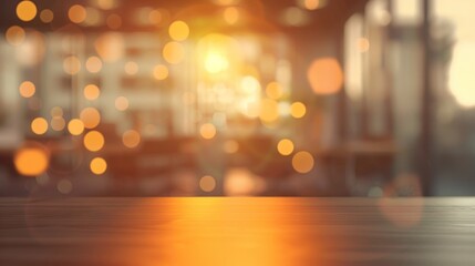 Blurred workspace background for company. AI generated images